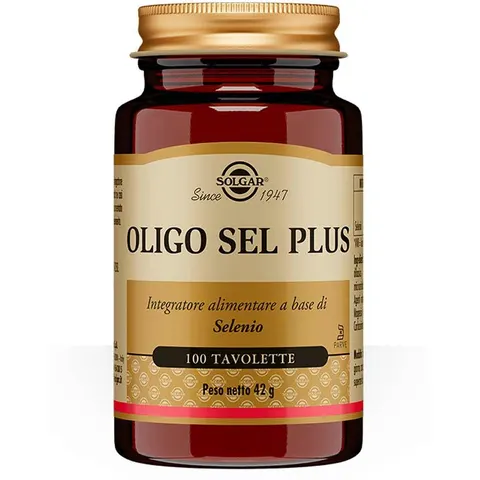 SOLGAR Oligo Sel Plus 100 Tavolette – immagine 5