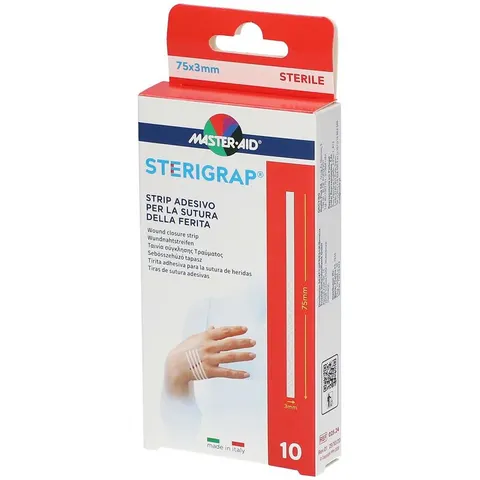Master Aid M-Aid Sterigrap Strip Ad75X3Mm – immagine 3