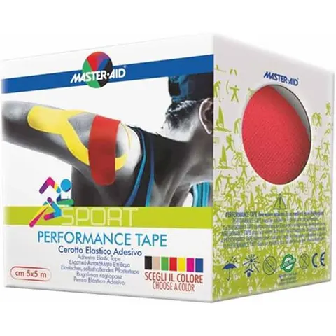 Master Aid M-Aid S Perform Red 5X500Cm – immagine 2
