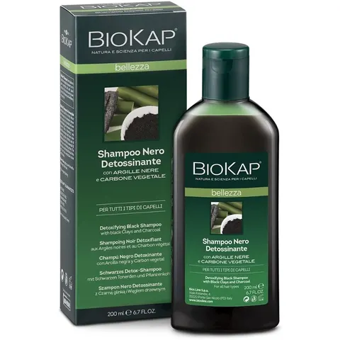 biokap Shampoo nero detossinante – immagine 4