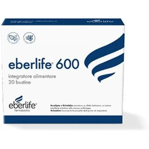 EBERLIFE FARMACEUTICI SpA Eberlife 600, 20 Bustine – immagine 4