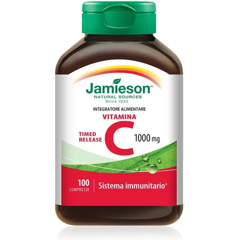 Jamieson Vitamina C 1000 mg 100 cpr Time Release – immagine 5