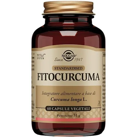 SOLGAR Fitocurcuma 60 Capsule Vegetali – immagine 5