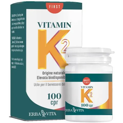Erba Vita Vitamin K2 100 Compresse – immagine 4
