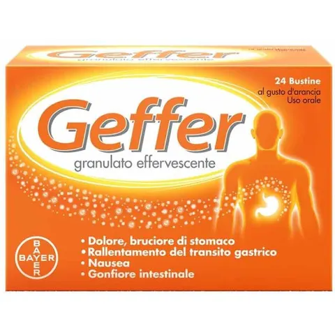 Bayer Geffer Antiacido 24 Bustine – immagine 5