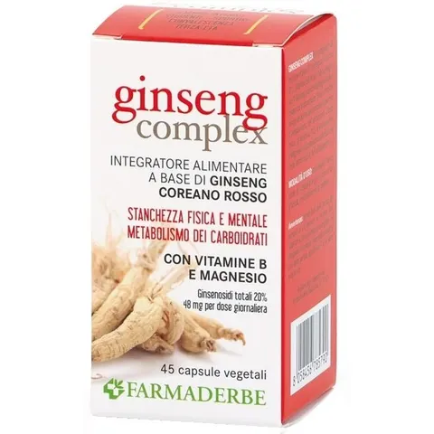 Farmaderbe Ginseng Complex 45cps (Sost 60 – immagine 2
