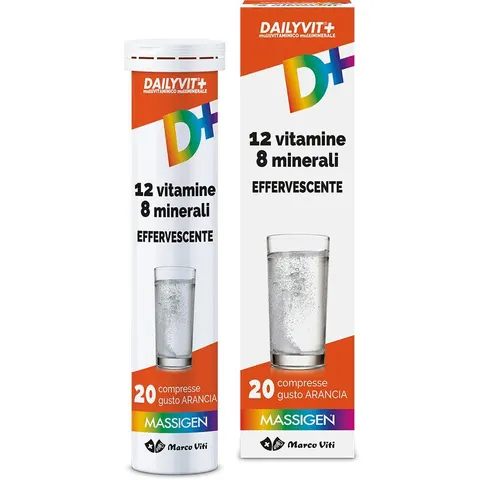 dailyvit Massigen +20 compresse effervescenti – immagine 3