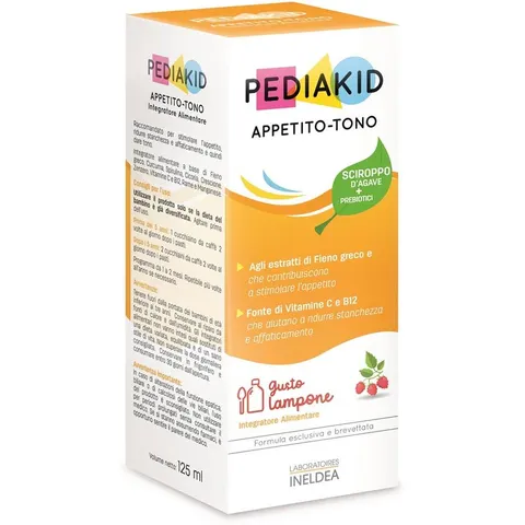 laboratoires ineldea Pediakid appetito e tono sciroppo 125 ml – immagine 3