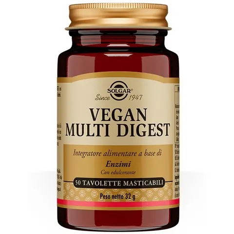 solgar Vegan multi digest 50 tavolette masticabili – immagine 4