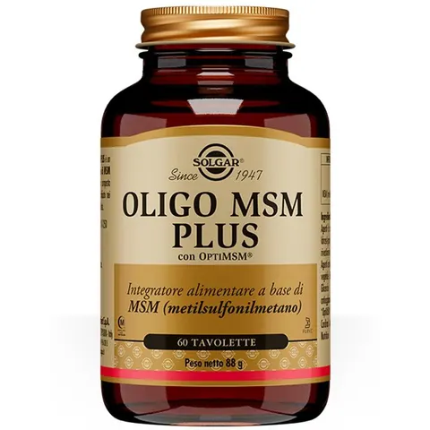 solgar Oligo msm plus 60 tavolette – immagine 5