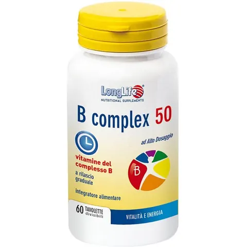 LongLife B Complex 50 TR 60 tavolette – immagine 5