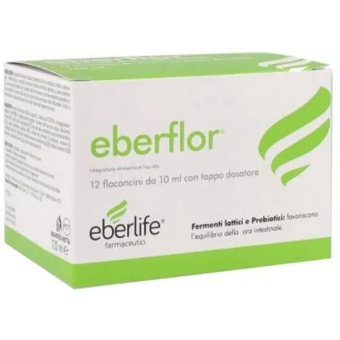 EBERLIFE FARMACEUTICI SpA Eberflor, 12 flaconcini da 10 ml – immagine 3