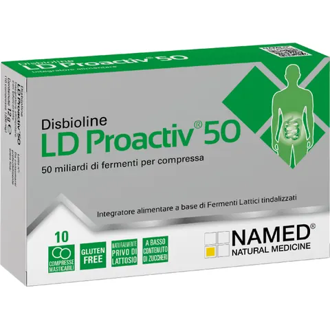 Named Disbioline Ld Proactive 10 Compresse Masticabili – immagine 3