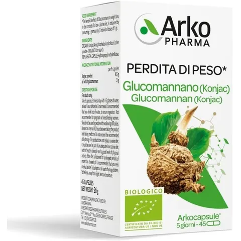 arkofarm arkocapsule Glucomannano 45capsule – immagine 4