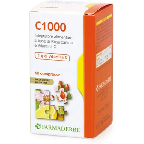 Farmaderbe Nutra C 1000 60 Compresse – immagine 4