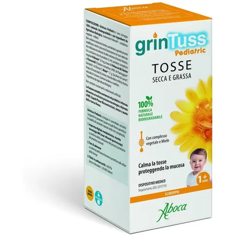 Aboca Grintuss Sciroppo Pediatrico 180 g – immagine 5