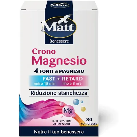 matt crono magnesio 30 compresse – immagine 2