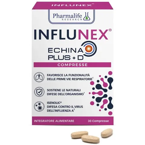 Pharmalife Research Influnex Echina Plus D 30 Compresse – immagine 2