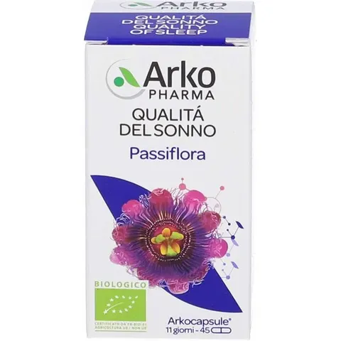 arkofarm Arkocapsule Passiflora 45capsule Bio – immagine 3