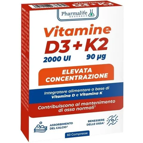 D3+K2 Vitamine - 60 Compresse Nutritive – immagine 5