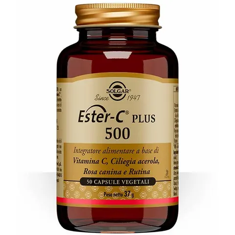 SOLGAR Ester C Plus 500 50 Capsule – immagine 4