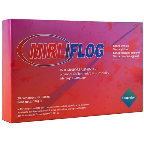 FITOPROJECT Srl MIRLIFLOG 20 Cpr – immagine 4