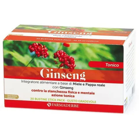 Farmaderbe GINSENG 20STICK 10ML – immagine 2