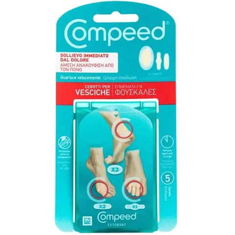 compeed cerotti per vesciche misto 5 pezzi – immagine 4
