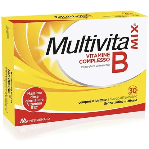 multivitaminix Multivitamix vit complesso b 30 compresse bistrato – immagine 3