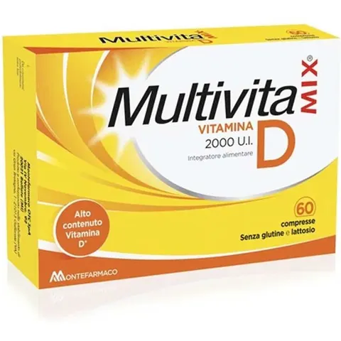 multivitaminix Multivitamix vitamina d 2000 ui 60 compresse – immagine 3