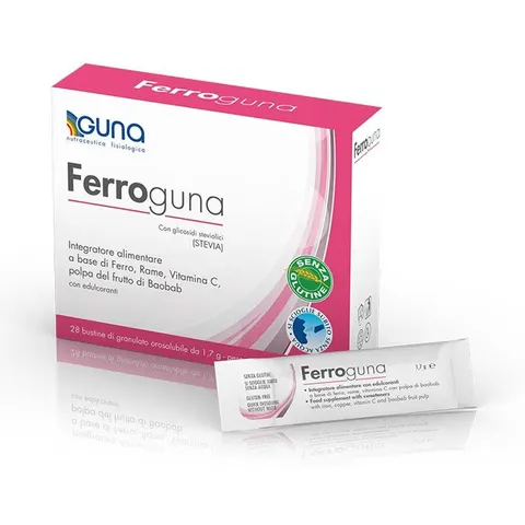 Guna Ferro 28 Bustine Orosolubili – immagine 5