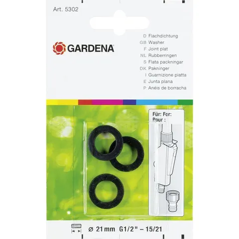 Gardena Flachdichtung 3 Stück – Bild 2