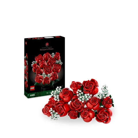 Lego Icons Dozen Red Roses – image 2