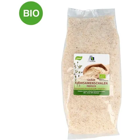 Avitale FLOHSAMENSCHALEN indisch Bio 250 g – Bild 2
