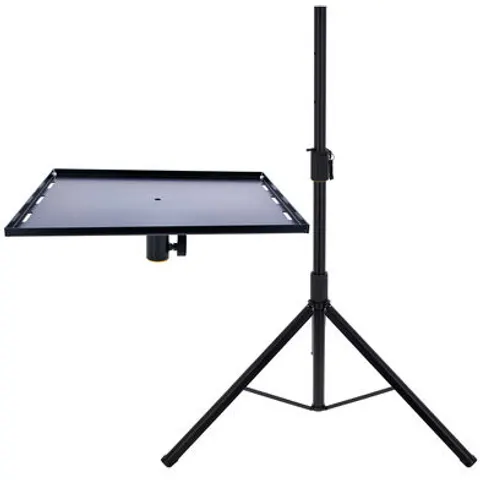 Roadworx Slim Line Speaker Stand Schwarz – Bild 4