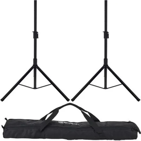 Roadworx Slim Line Speaker Stand Schwarz – Bild 5