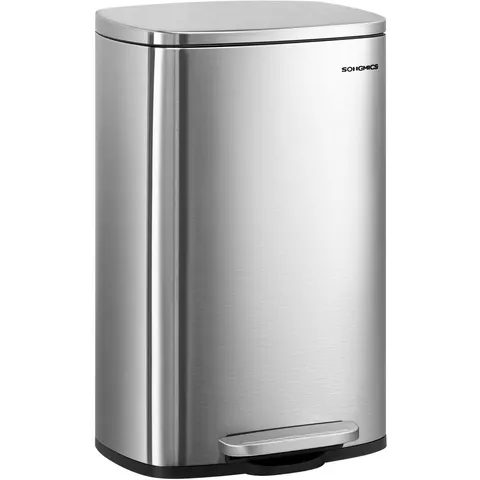 Ivy Bronx Step On Kitchen Trash Can - 50L Sliver – image 2