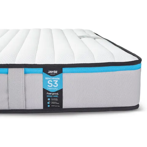 Jay-Be Benchmark S3 Memory Mattress – Double – image 2
