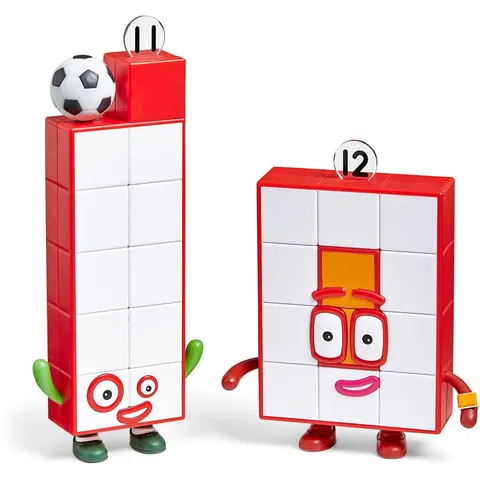 Numberblocks Eleven & Twelve Figures Activity Toy Set – image 2