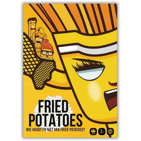 Fried Potatoes Original Trading Card – image 2