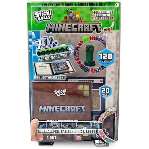 Sticki Rolls Minecraft Collectors Book – image 2