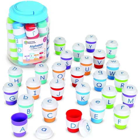 Learning Resources Alphabet Coffee Cups – image 2