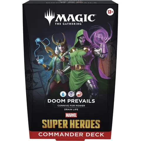 MTG Marvel Super Heroes Commander Deck Doom Prevails Trading Card – image 2