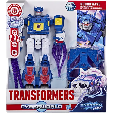 Transformers Soundwave Deep Sea Explorer 9 inch Figure – image 2