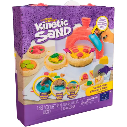 Kinetic Sand Squishpizza Playset – image 2