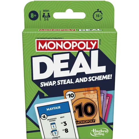 Hasbro Monopoly Deal Card Game – image 2
