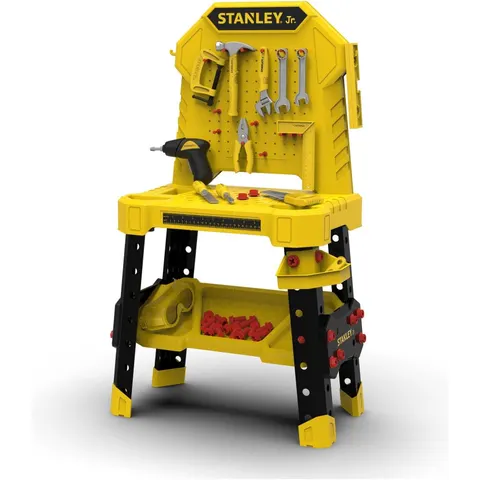 Stanley Jr Pretend Workbench and Tools – image 2