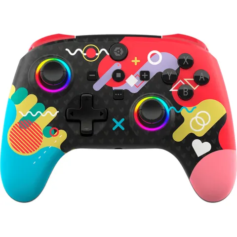 Gioteck WX5+ Switch 2,Switch,PC Wireless Controller - Doodle – Multicoloured – image 2