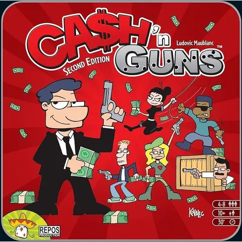Cash 'n' Guns (2nd Ed) - Board Game – image 2