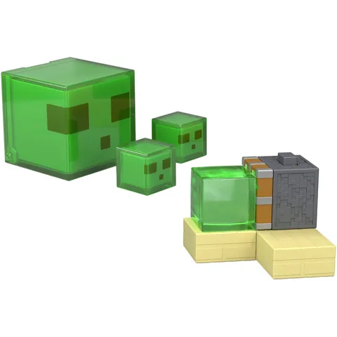 Minecraft Redstone Charged Sticky Piston Trap Set Figures – image 2